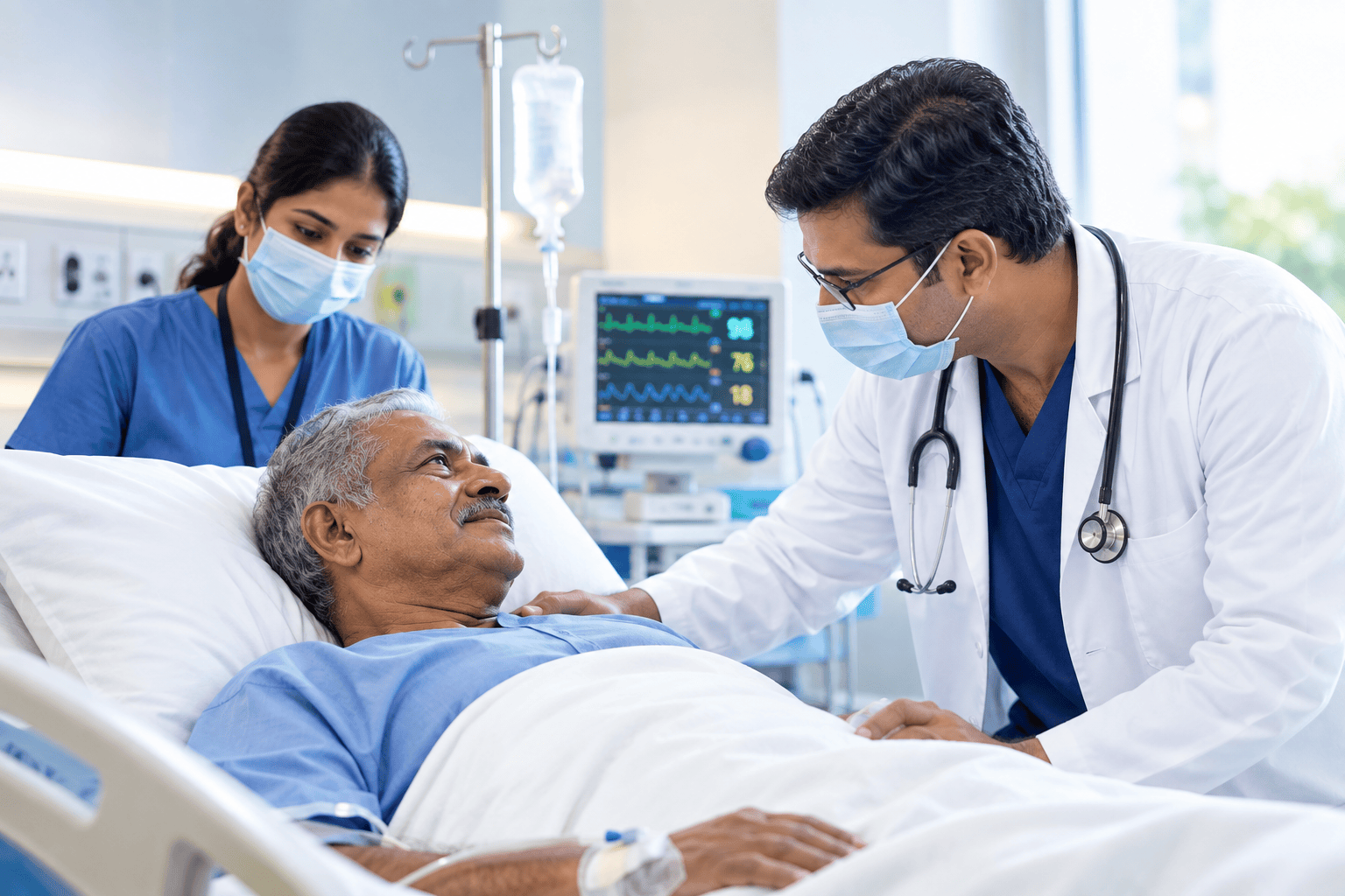 ஷிபா மருத்துவமனையில் பாம்பு கடிக்கு துரித சிகிச்சை: உயிர் காக்கப்பட்ட முதியவர்